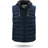 normani Outdoor Sports Herren Winter-Steppweste Nanaimo in Navy | Gr.: 12XL