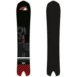 F2 Snowboard Ride Race 163 cm Schwarz 2023/24 EINHEITSFARBE 163 CM