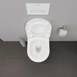 Duravit D-Neo Wand-WC Compact mit WC-Sitz Weiß spülrandlos