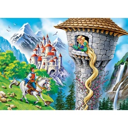 Castorland Puzzle Castorland B-27453-1 Rapunzel, Puzzle 260 Teile, Puzzleteile