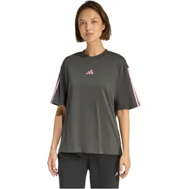 adidas T-Shirt Damen Grau/Blau 34/36