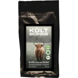 KULTBOHNE Bio Kaffee Bohnen Crema Hirschbach