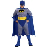 Rubie‘s Official Brave Chest Batman-Kinder-Kostüm, Größe L Halloween