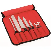 Kelomat Messerset 6-tlg. Rot
