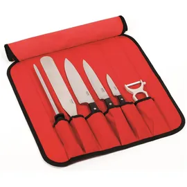 Kelomat Messerset 6-tlg. Rot