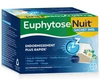 EuphytoseNuit® Sommeil Mélatonine et Feuille d'Oranger Sachet(S) 20 pc(s)