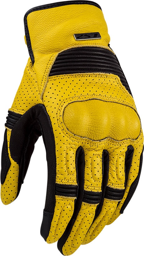 LS2 Duster, gants - Noir/Jaune - XL