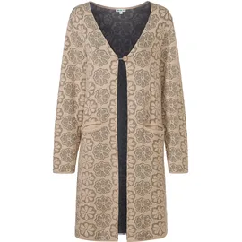DW-Shop Jacke aus Baumwoll-Mix, Sand,