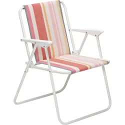 Kinderklappstuhl BEST, weiß – orange, B:40cm H:54cm T:40cm, Stahl, Stühle