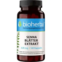 bioherba reichenbach gmbh ood Senna Blätter Extrakt Kapseln 100 St.