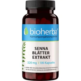 bioherba reichenbach gmbh ood Senna Blätter Extrakt Kapseln 100 St.