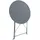 vidaXL Bistro-Set 3-tlg. grau klappbar