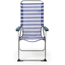 Solenny Klappsessel Solenny Navy/Weiß