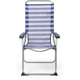 Solenny Klappsessel Solenny Navy/Weiß