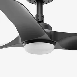 FARO Hey S 22,5 cm Deckenventilator Schwarz