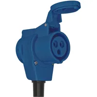 Brennenstuhl CEE Winkel-Kupplung 230V/16A mit LED Spannungsanzeige
