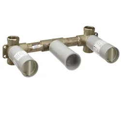 hansgrohe 3-Loch Waschtischarmatur Axor Grundkörper Wandversion
