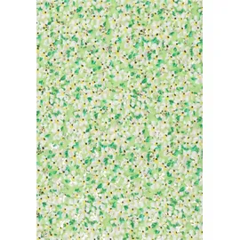 HARPA Modeschal HARPA "PEPPER", Damen, grün, goldfarben, Viskose, bedruckt, geblümt, mehrfarbig, Modetücher, mit floralem Allover-Print und Metallic-Effekt