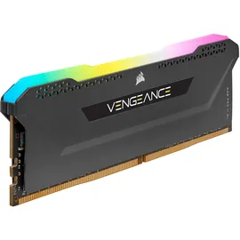 Corsair Vengeance RGB PRO SL schwarz DIMM Kit 32GB, DDR4-3600, CL18-22-22-42 (CMH32GX4M2D3600C18)
