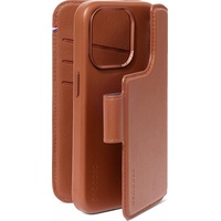 Decoded Leather Detachable Wallet iPhone 15 Pro Tan