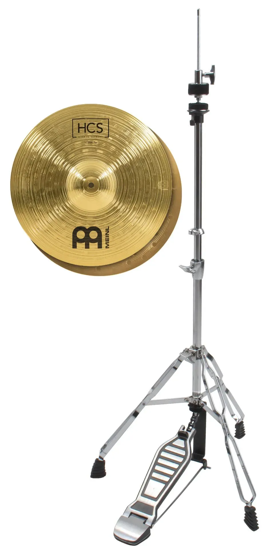 Meinl HCS 15" HiHat + Hi-Hat Maschine SET