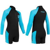 Cressi Neoprenanzug Shorty Schwarz/Blau 3-4 Jahre