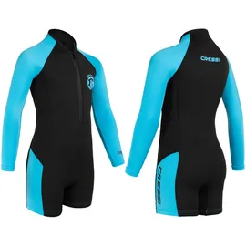 Cressi Neoprenanzug Shorty Schwarz/Blau 3-4 Jahre