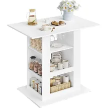 Woltu Bartisch 105 x 94 x 68 cm Weiß