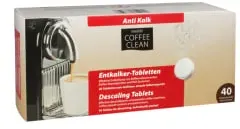 Hagners Coffee Clean Entkalker-Tabletten 6875 , 1 Packung = 40 x 15 g