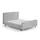 beautysofa LEA 180 x 200 cm Hellgrau