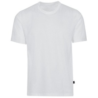 Trigema T-Shirt »TRIGEMA T-Shirt aus 100% Baumwolle«, (1 tlg.), weiß