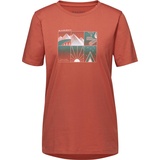 Mammut Core T-shirt Women Outdoor brick 3006 XS