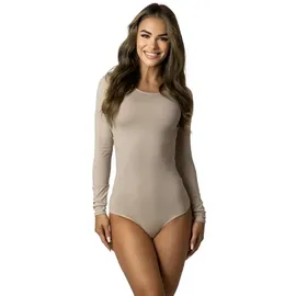 Alkato Langarmbody Beige S
