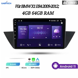 GABITECH 10" Android 11 Autoradio GPS Navi für BMW X1 E84 2009-2012 Autoradio schwarz