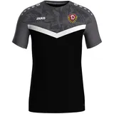 Jako Dynamo Dresden T-Shirt Iconic schwarz/anthrazit, 116