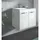 inn.furn Waschtisch-Unterschrank 2-türig 60 x 55 x 46 cm Weiß Hochglanz