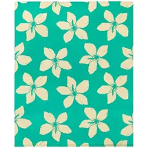 Le Comptoir de la Plage Alyzee Strandtuch 140 x 170 cm blau