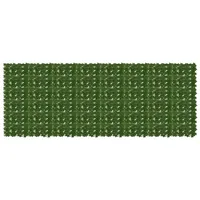 vidaXL Balkonverkleidung 400 x 150 cm Grün Polyethylen