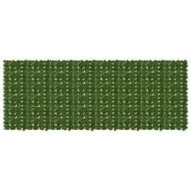 vidaXL Balkonverkleidung 400 x 150 cm Grün Polyethylen