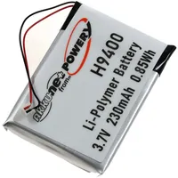 Powery Akku für Kopfhörer Jabra Pro 9460