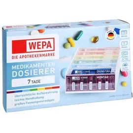 Wepa 7 Tage Wochenmagazin UV-Schutz+ Regenbogen 1 St