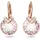 Swarovski Ohrhänger Bella V Drop-Ohrhänger, rosa Roségold-Legierungsschicht | OS
