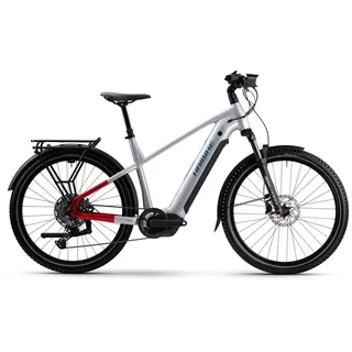 Haibike Trekking 7 2025 27,5 Zoll RH 50 cm soft grey/red/blue glänzend