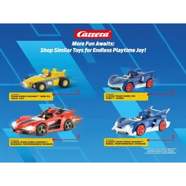 Carrera 370430022 Team Sonic Racing Mini RC Einsteiger Modellauto Elektro Straßenmodell