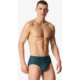 SCHIESSER 95/5 Essentials Mini Slip blau/türkis M 9er Pack