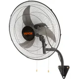 Vevor 49 cm Wandventilator Schwarz