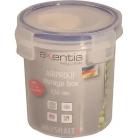 Testrut Vorratsdose rund transparent 11,5 x 10 cm 0,55 l