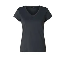Base Level T-Shirt Tilly mit V-Ausschnitt blau 4XL (48)
