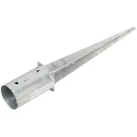 GAH Alberts Einschlagbodenhülse 81 mm x 600 mm Stahl
