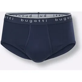 Bugatti Slip Weiß/Marine XL 2er Pack